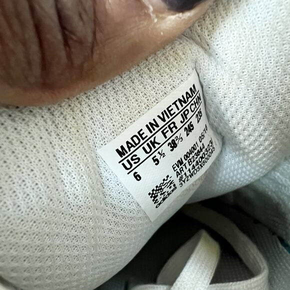 Adidas Superstar Foundation J B23644 White Pink Buzz Sneakers Womens Size 7 - Picture 15 of 16